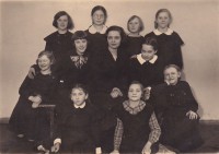 Rīgas pilsētas krievu 13. pamatskola. 1936. gads